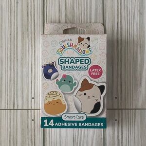 3/$10 Squishmallows Shaped Adhesive Bandages LATEX FREE